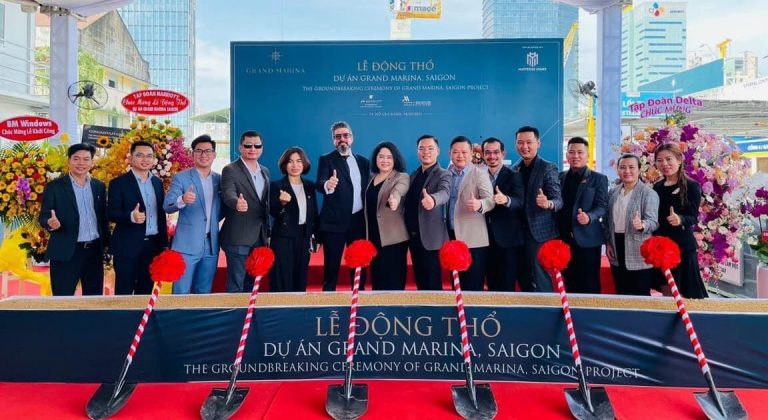 Khởi công dự án bất động sản hàng hiệu Grandd Marina Saigon