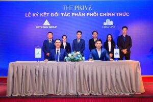 lễ ký kết đại lý phân phối f1 The Privé Á Đông Land