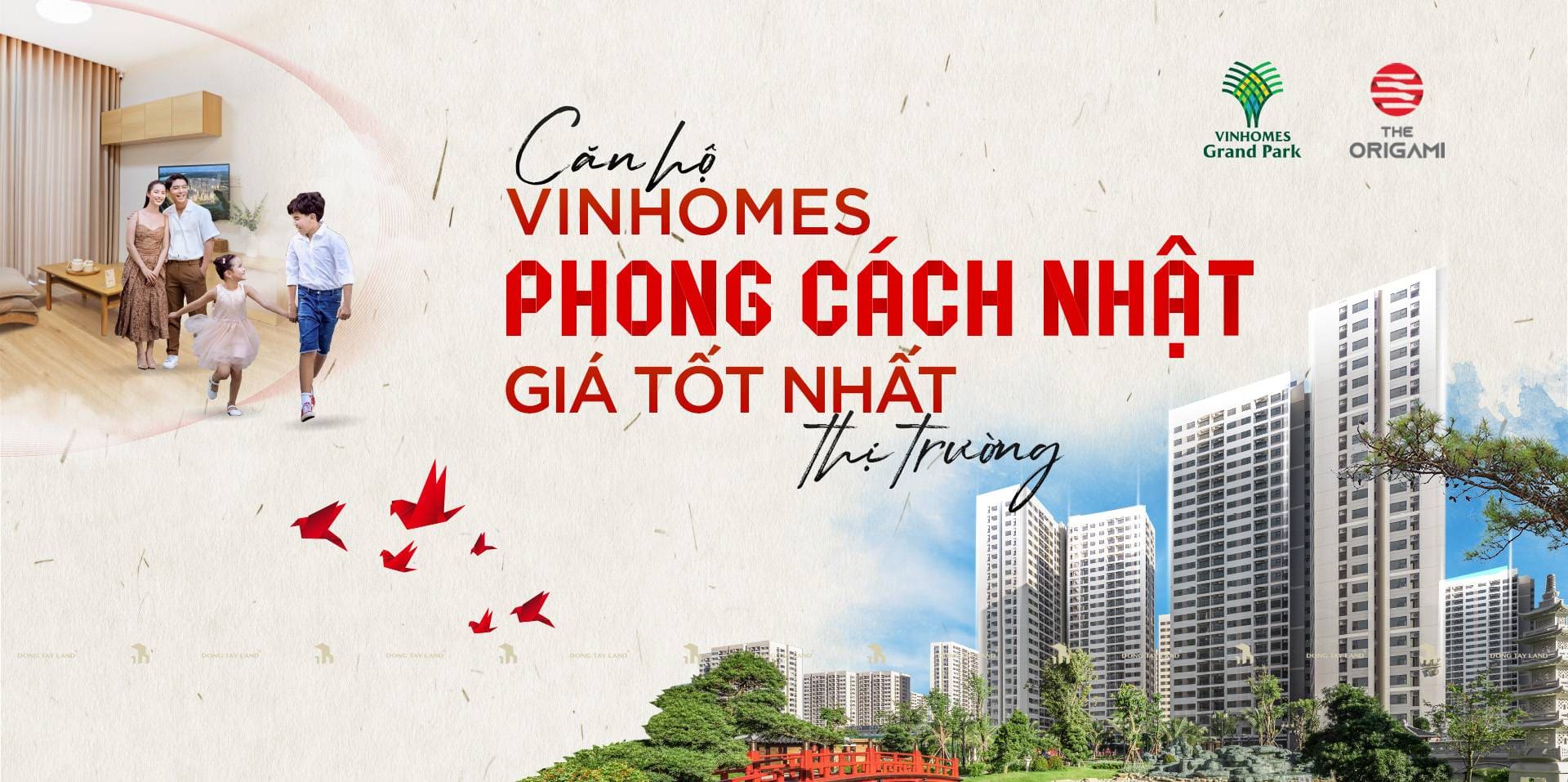 Phân khu Origami của Vinhomes Grand Park