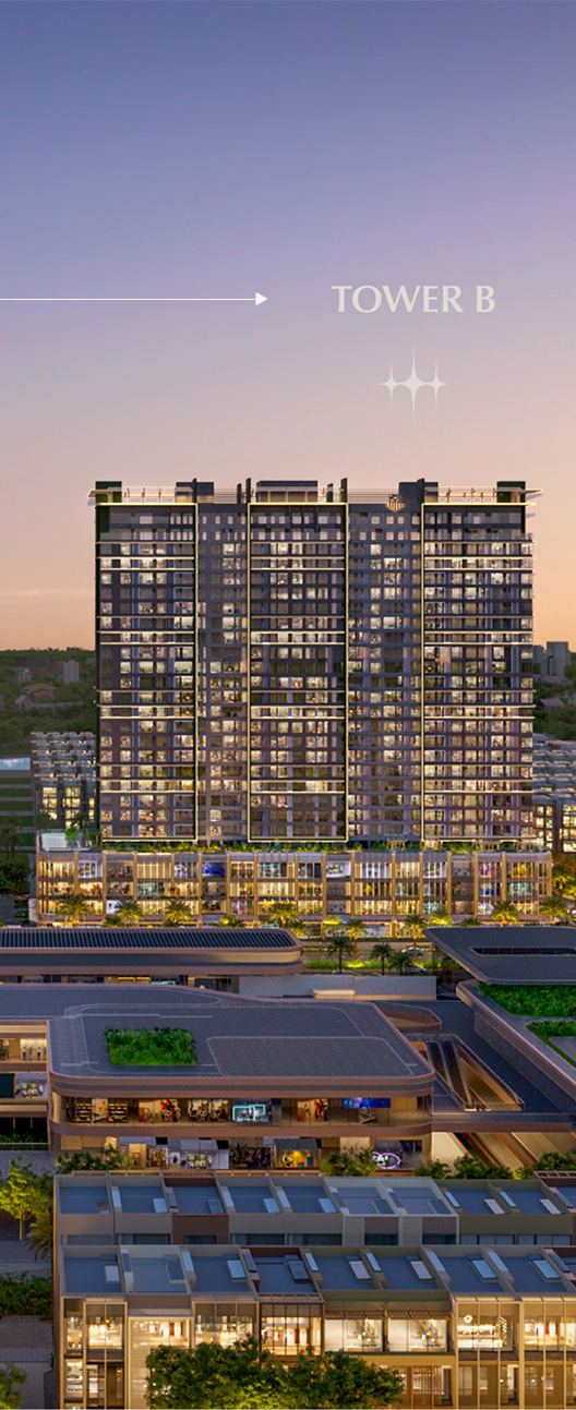 Phối cảnh LUMIERE Midtown Tòa B