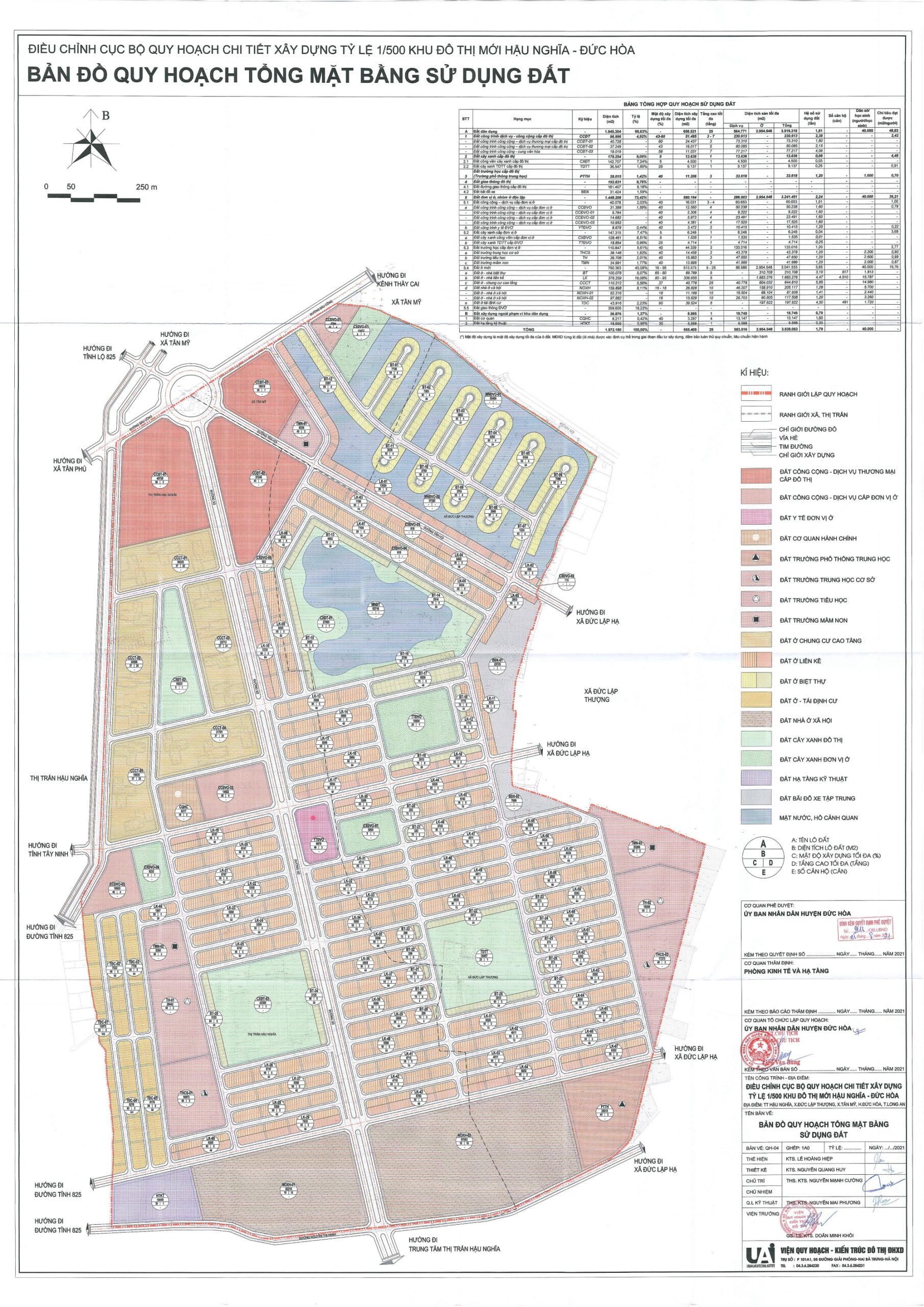 quy hoạch nhà ở tại Vinhomes Green City