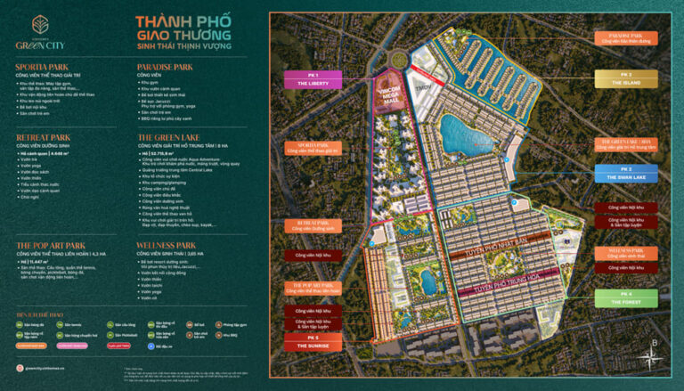Mặt bằng Vinhomes Green City