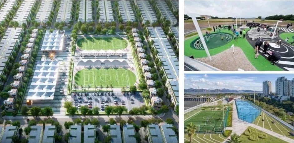 phối cảnh Vinhomes Green City Long An