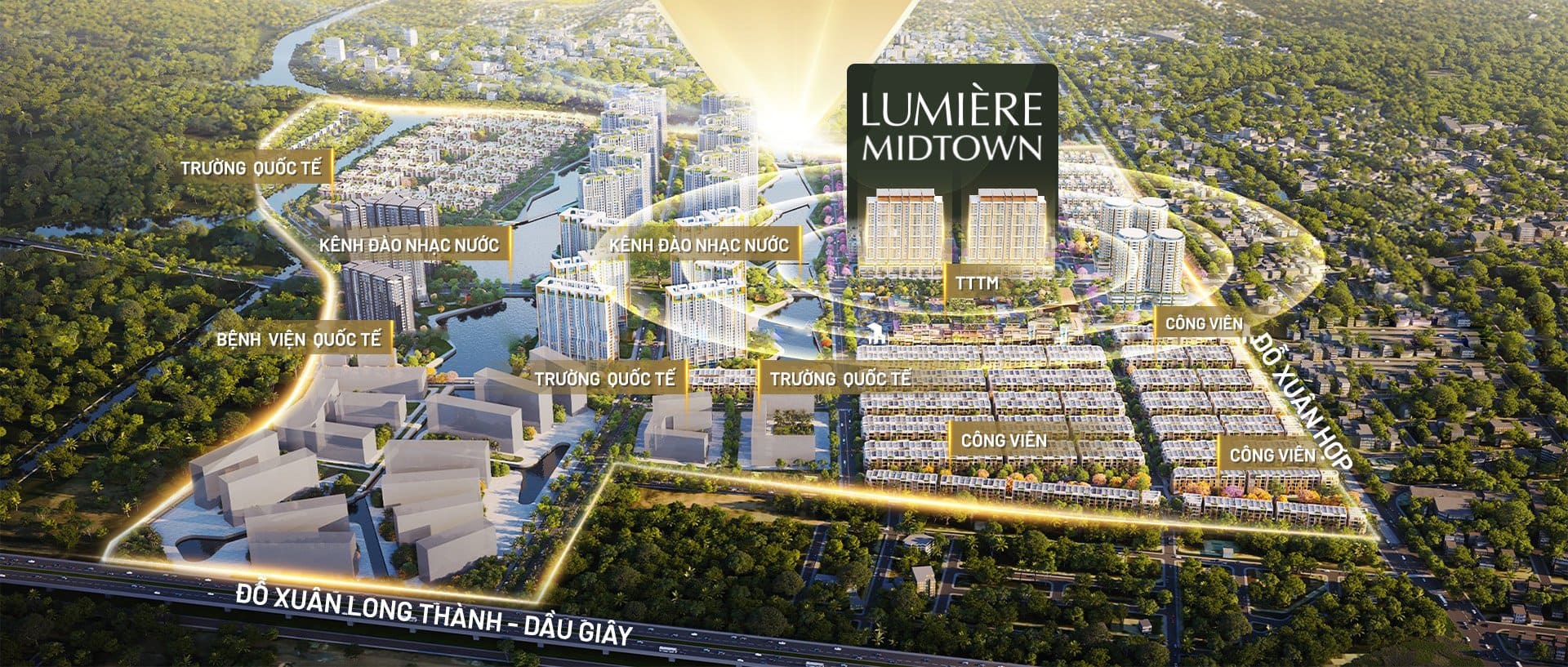 Phối cảnh tiện ích Lumière Midtown