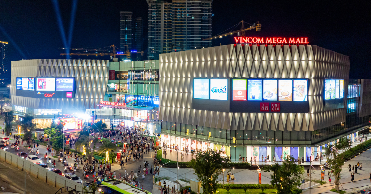 tiện ích mua sắm tại Vinhomes green city