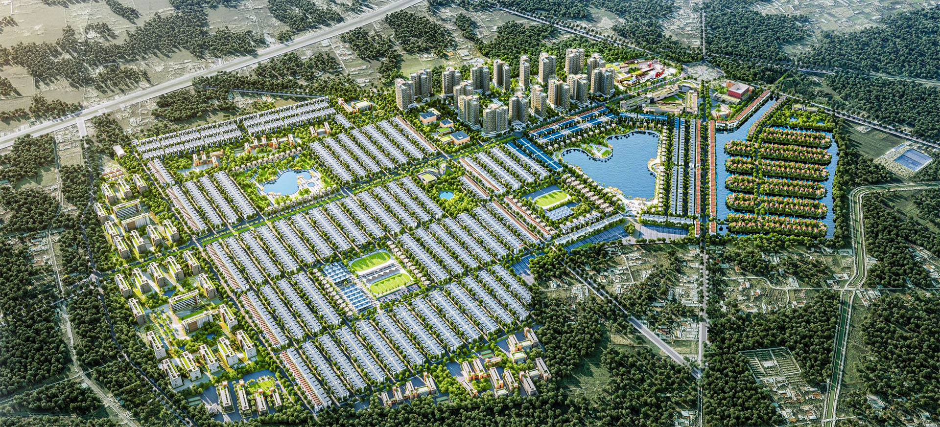 Giới thiệu Vinhomes Green City Đức Hòa, Long An