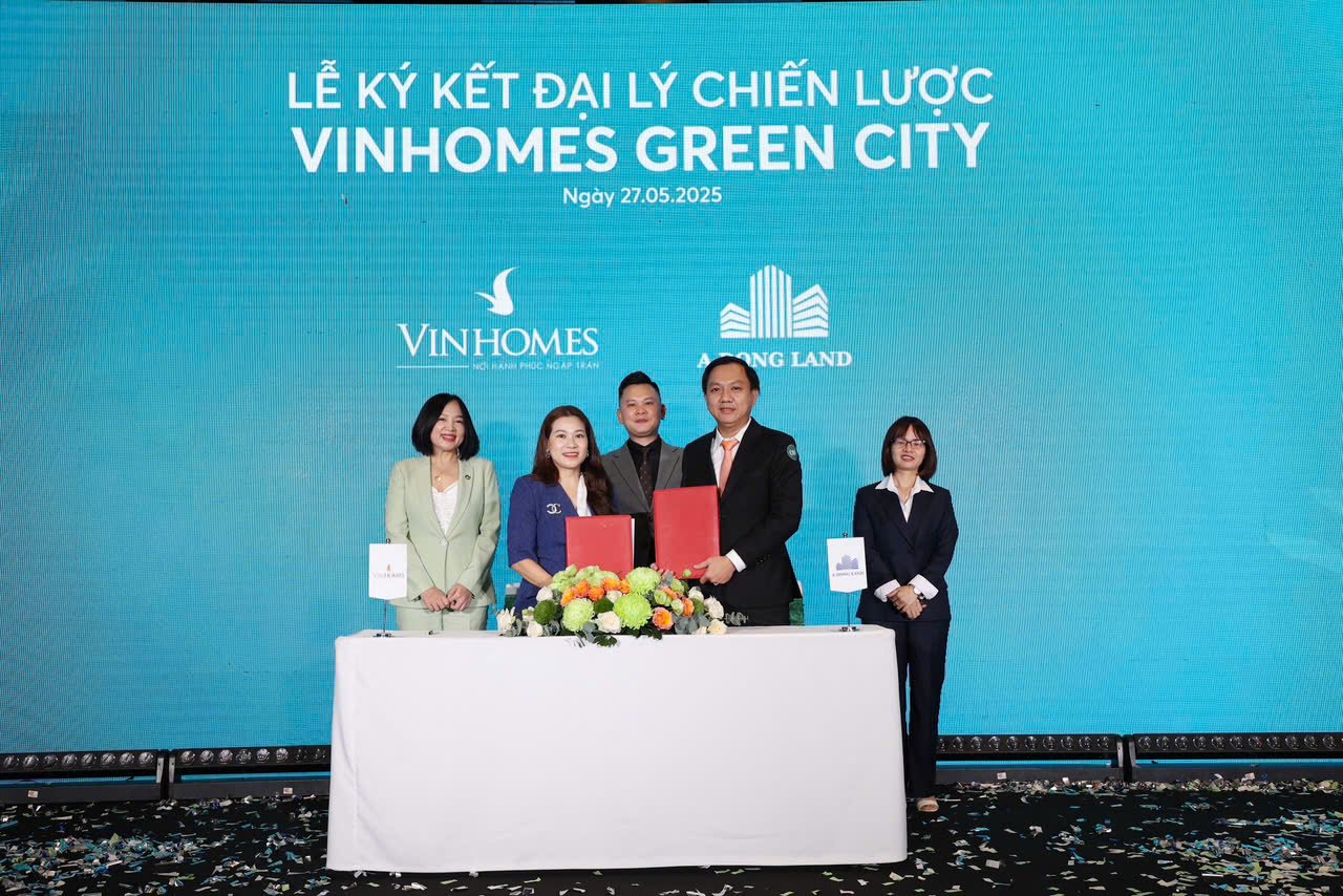 Á Đông Land chính thức trở thành đại lý F1 phân phối Vinhomes Green City