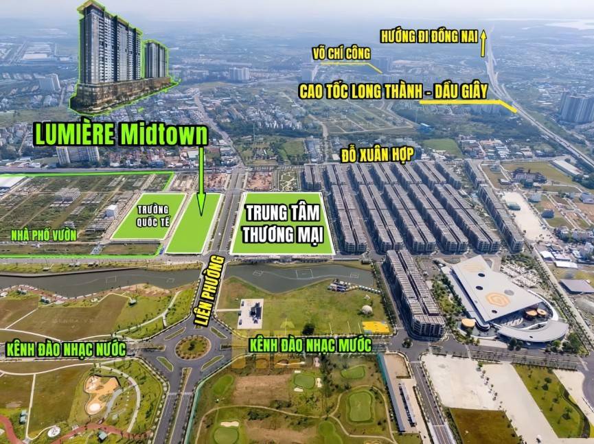 hạ tầng phân khu Midtown - The Global City