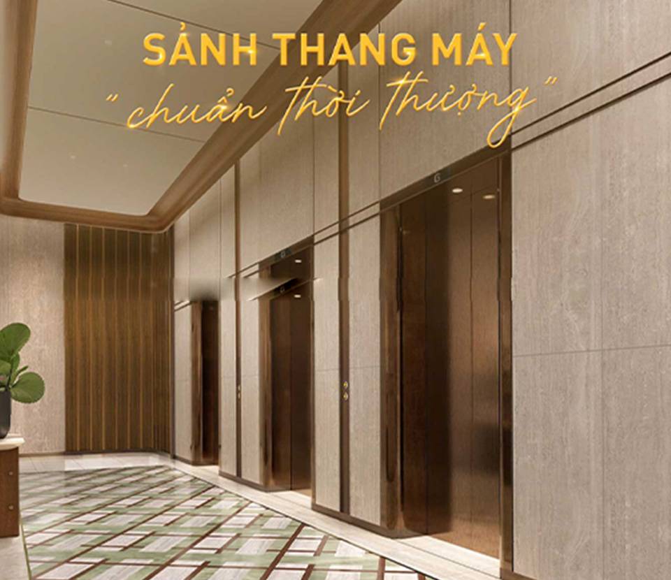 sảnh thang máy LUMIÈRE Midtown