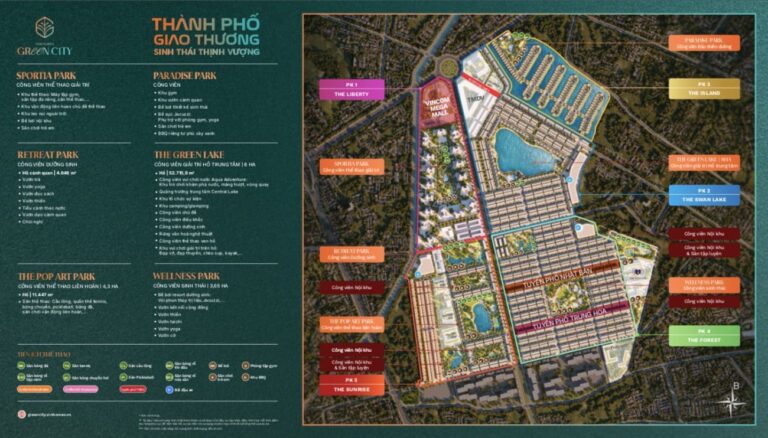 Tiện ích Vinhomes Green City