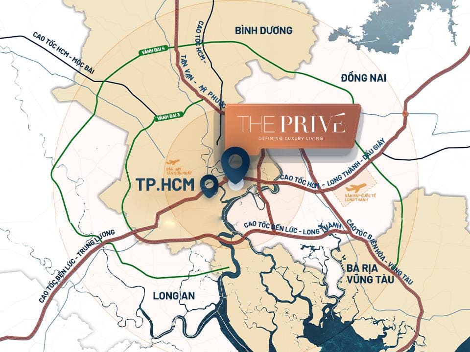 Vị trí The Privé