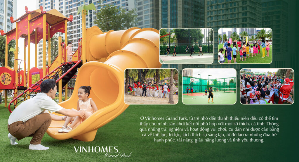 thể thao tại Vinhomes Grand Park Thủ Đức