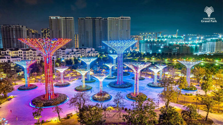 Công viên ánh sáng Vinhomes Grand Park Thủ Đức