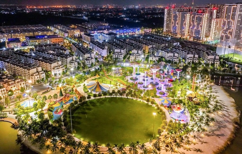 công viên tại Vinhomes Grand Park Thủ Đức