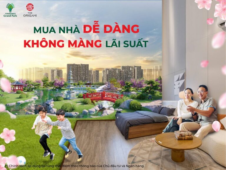 Chính sách thanh toán Vinhomes Grand Park Thủ Đức