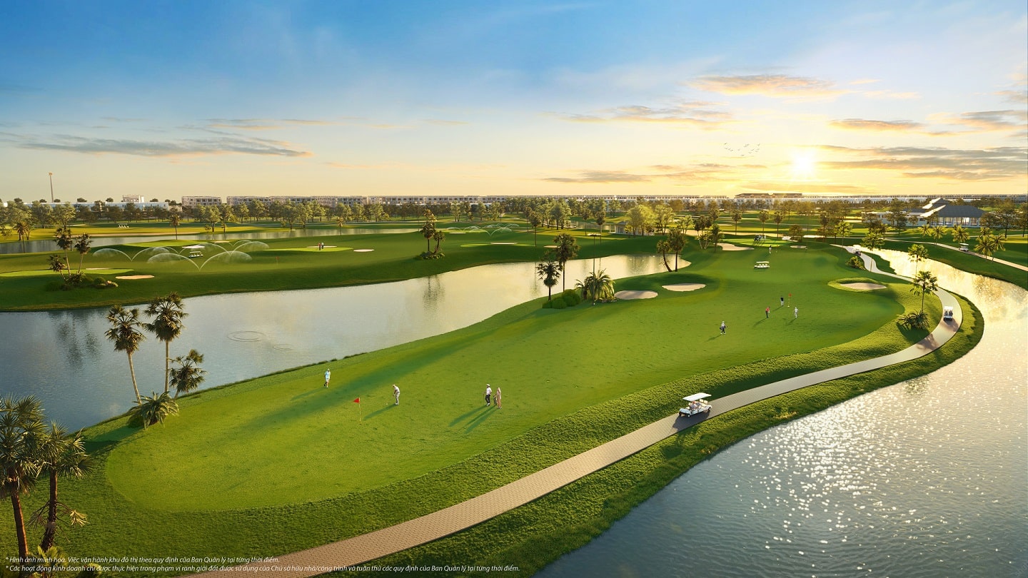 tiện ích sân golf Vinhomes Cần Giờ