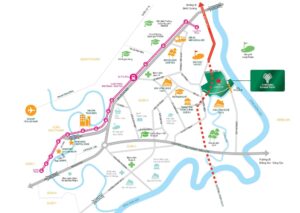 vị trí Vincom Mega Mall - Vinhomes Grand Park Thủ Đức