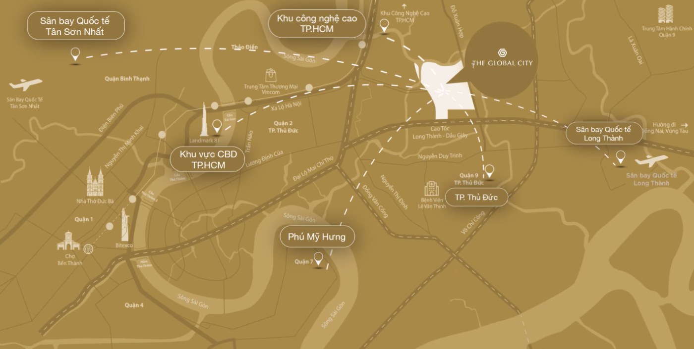 kết nối The Global City
