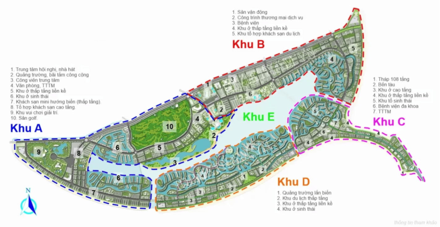 mặt bằng tiện ích Vinhomes Green Paradise