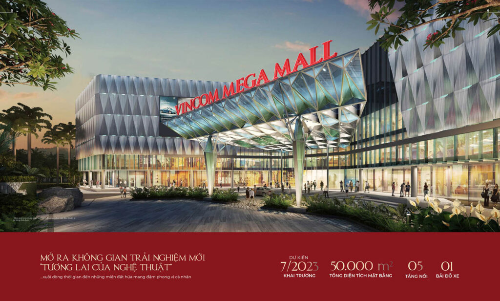 Vincom Mega Mall - Vinhomes Grand Park Thủ Đức