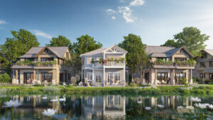 phối cảnh biệt thự Retreat Island - Eco Retreat