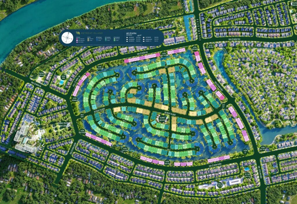 mặt bằng dự án eco retreat