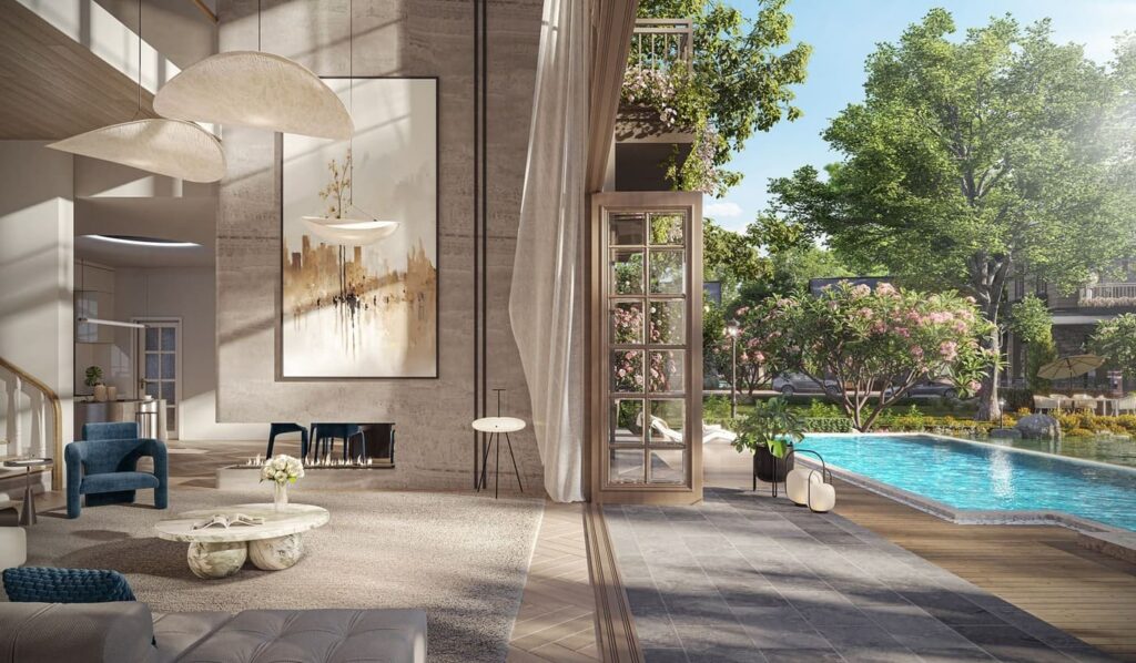 phối cảnh Nội thất Eco Retreat Long An