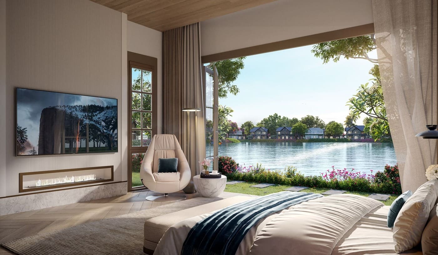 phối cảnh Nội thất Eco Retreat Long An