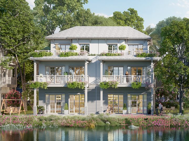 layout shop villa eco retreat long an