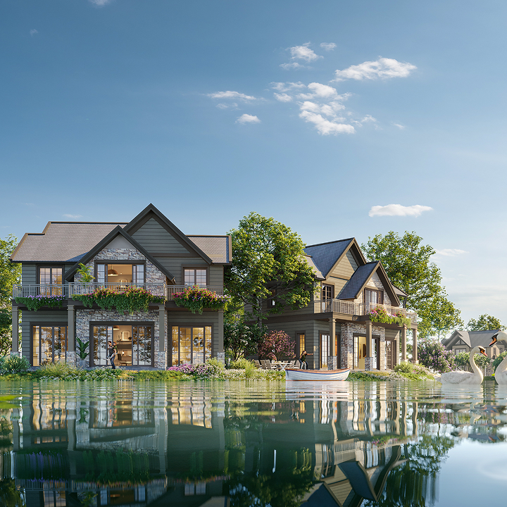 biệt thự eco retreat long an