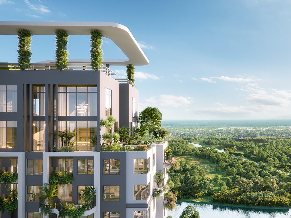 layout căn hộ eco retreat long an
