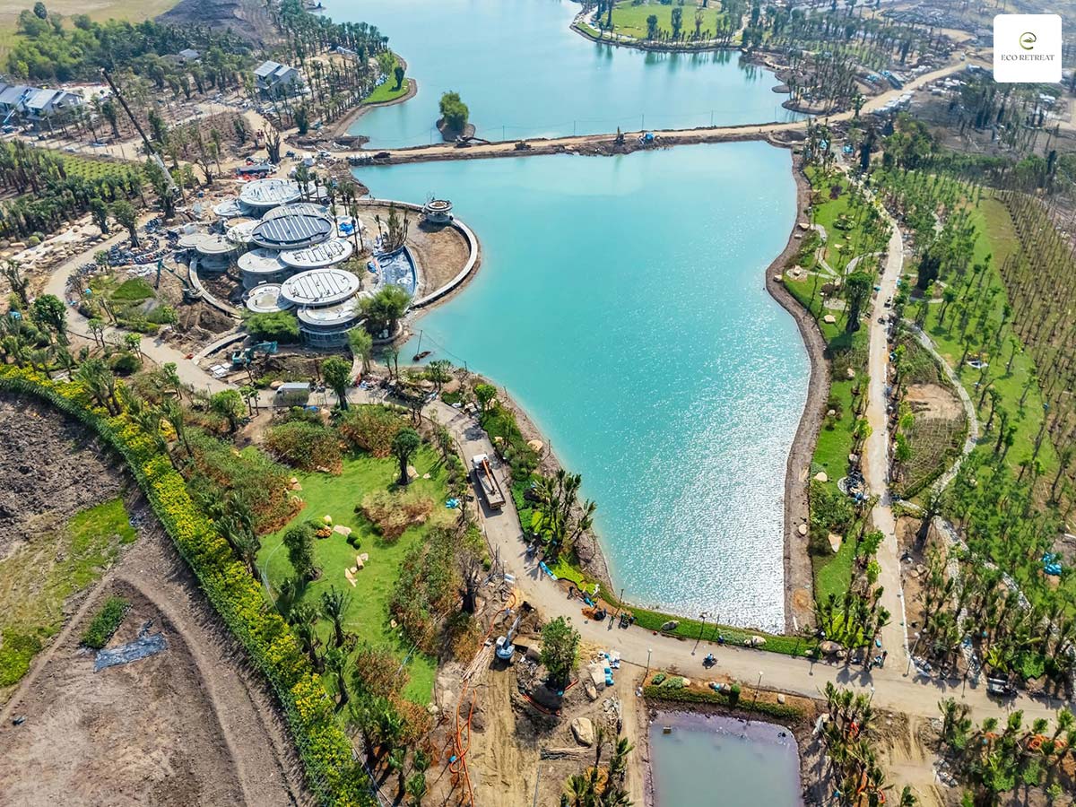 tiến độ dự án eco retreat long an