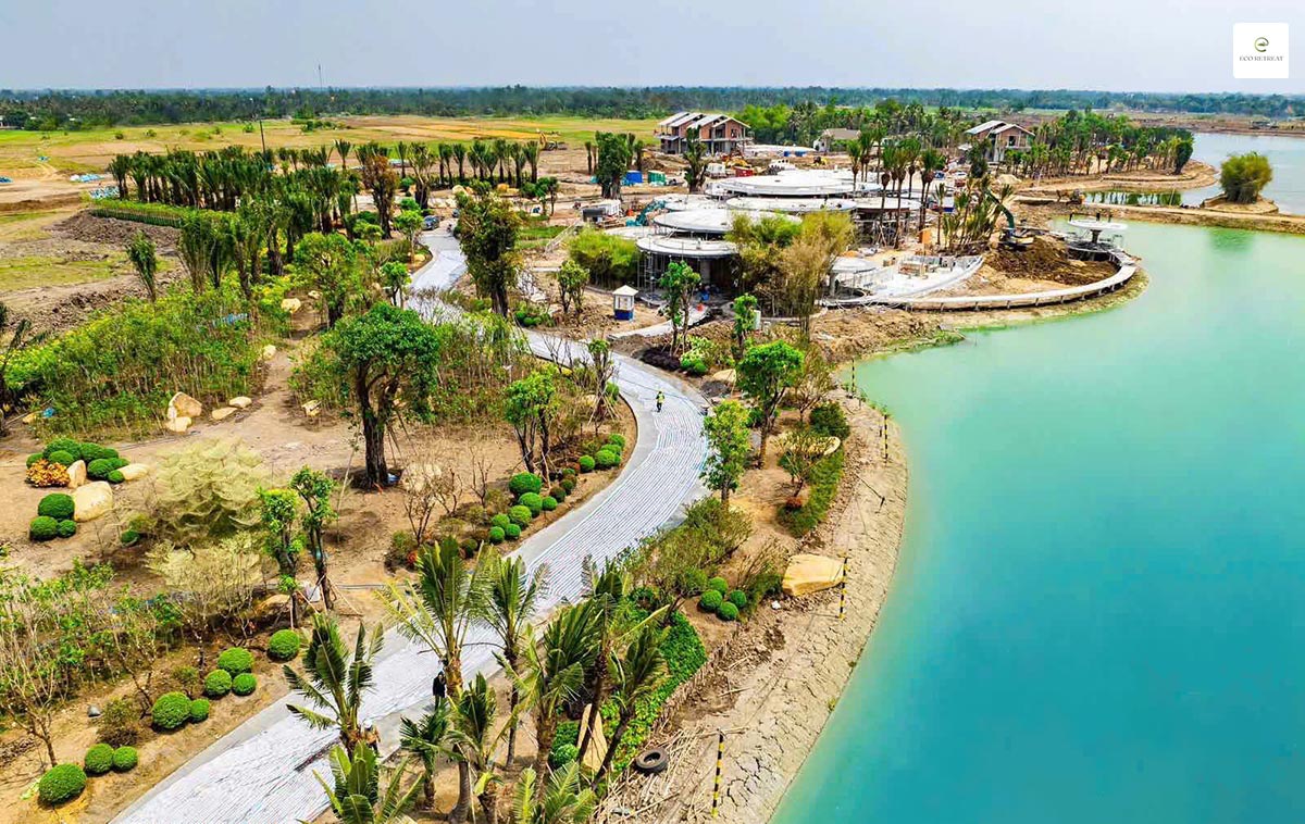tiến độ dự án eco retreat long an