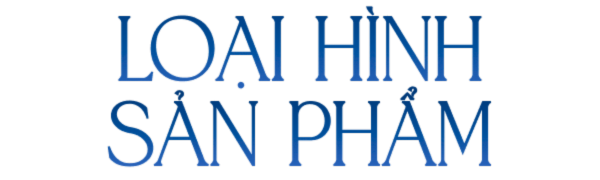 thiết kế tiêu đề loại hình sản phẩm Vinpearl Phú quý