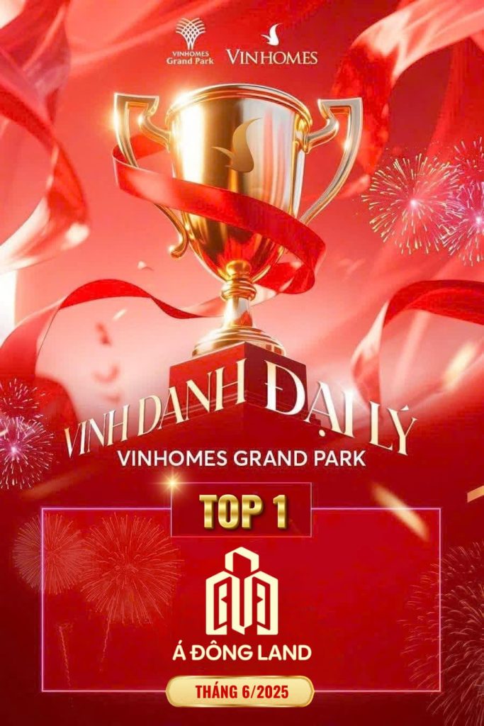 Thành tích của Á Đông Land - Đại lý F1 Vinhomes