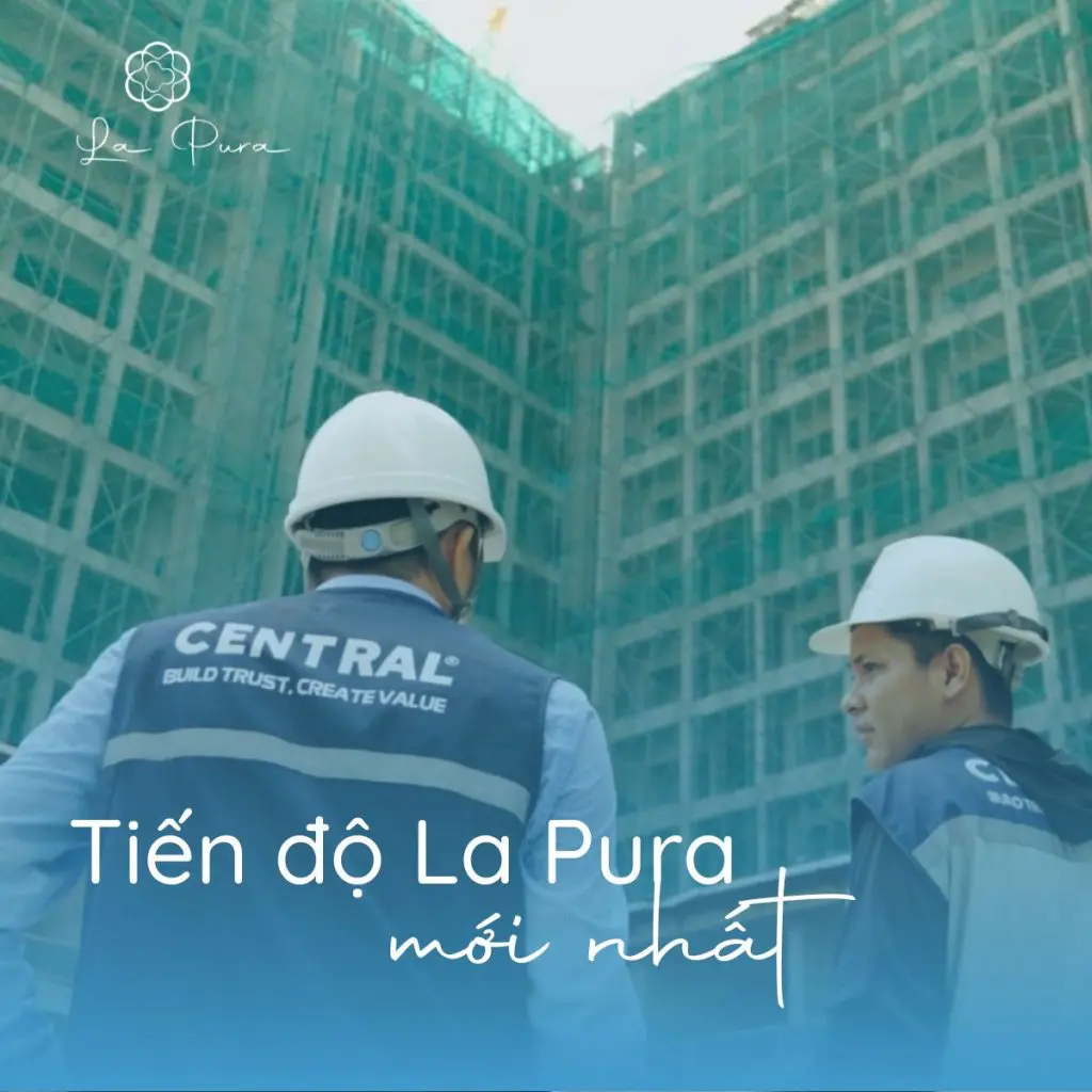hình tiến độ La Pura Thuận An, Bình Dương
