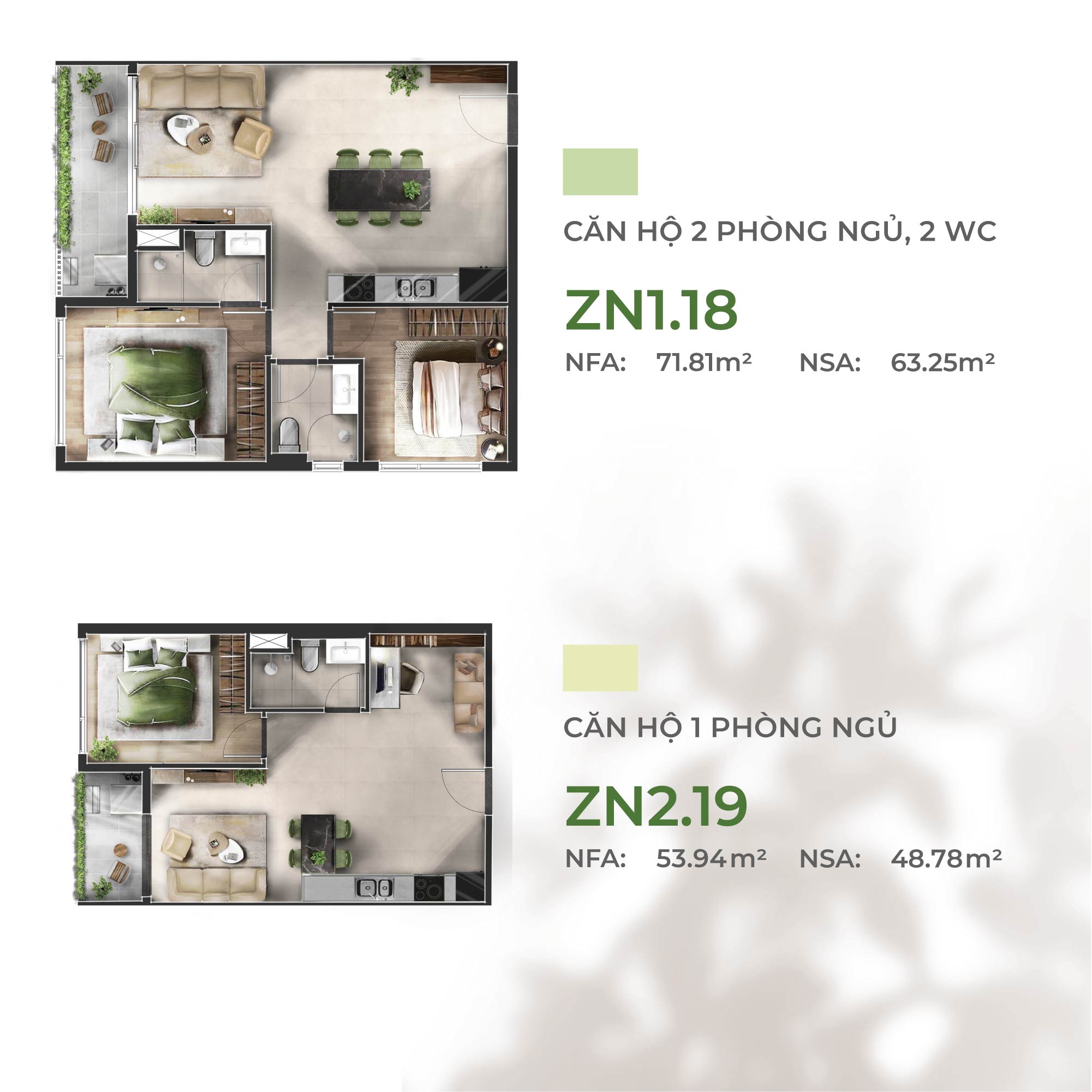 layout căn hộ La Pura Bình Dương