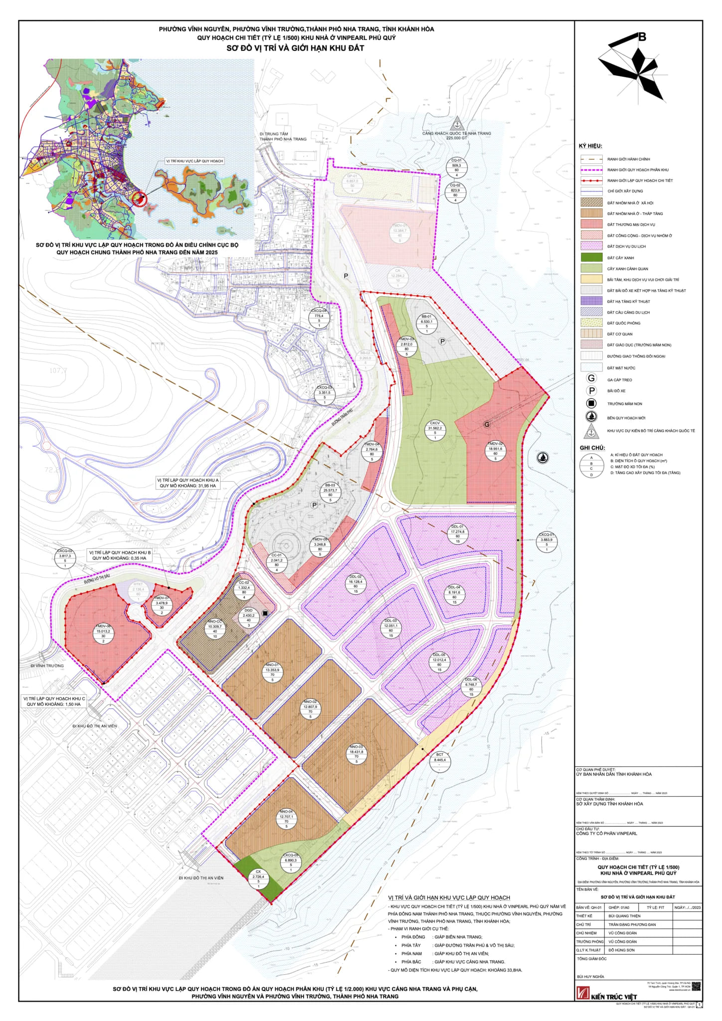 mặt bằng vinpearl phú quý