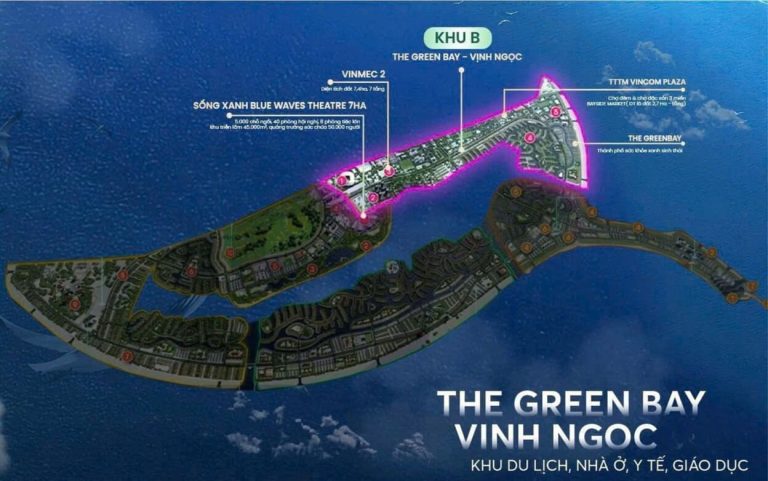 Phân khu Vịnh Ngọc – The Green Bay – Vinhomes Green Paradise