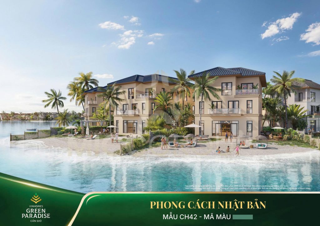 kiến trúc biệt thự Vinhomes cần giờ