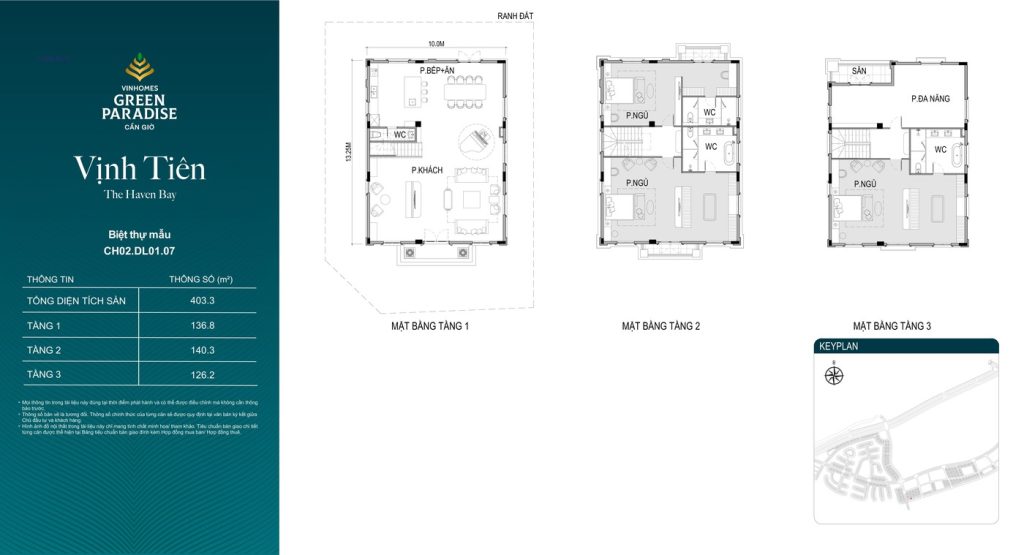 layout biệt thự cần giờ