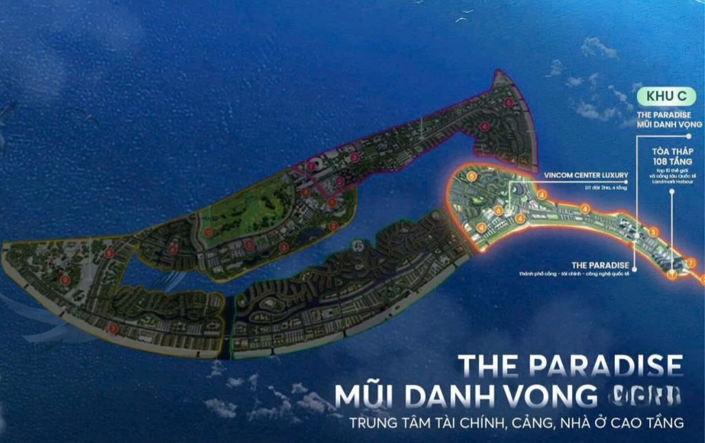 phân khu The Paradise cần giờ