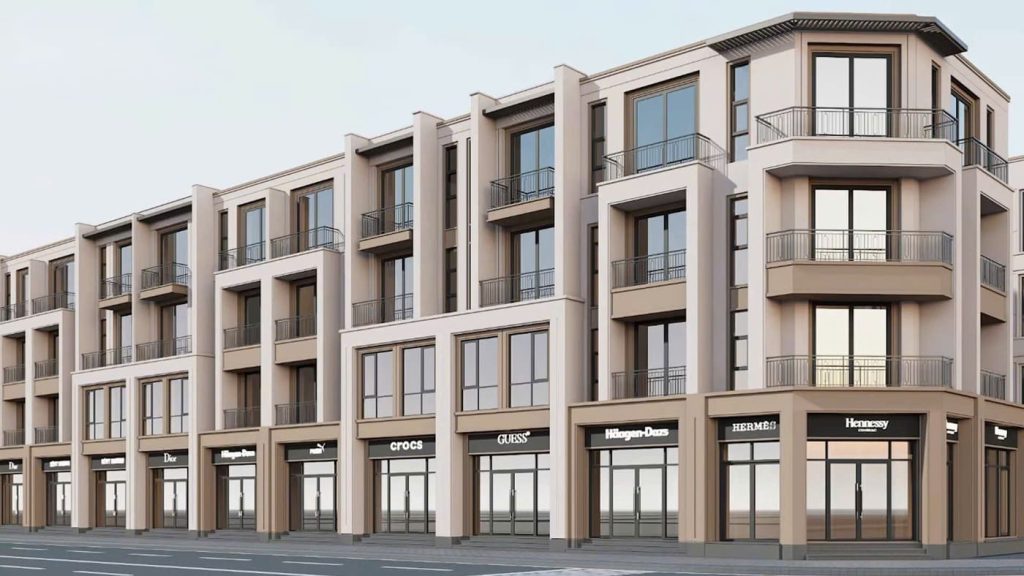 Layout nhà phố Vinhomes Cần Giờ