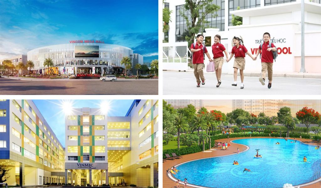 tiện ích chuẩn Vinhomes