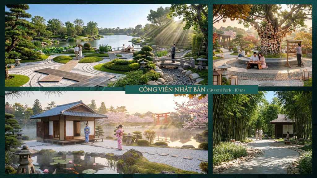 tiện ích Kiyomi Park của vinhomes hóc môn
