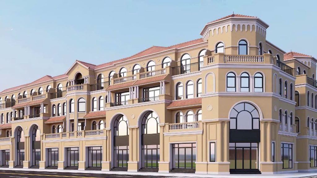 thiết kế nhà phố Vinhomes Hóc Môn