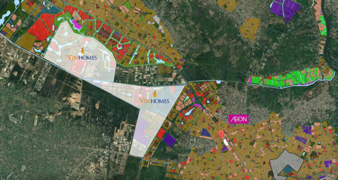 vị trí vinhomes Hóc Môn