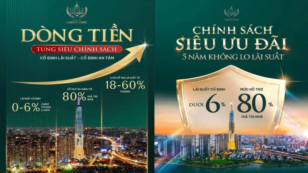 chính sách vinhomes saigon park hóc môn