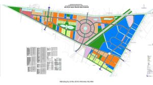 tổng quan mặt bằng quy hoạch Vinhomes Hóc Môn