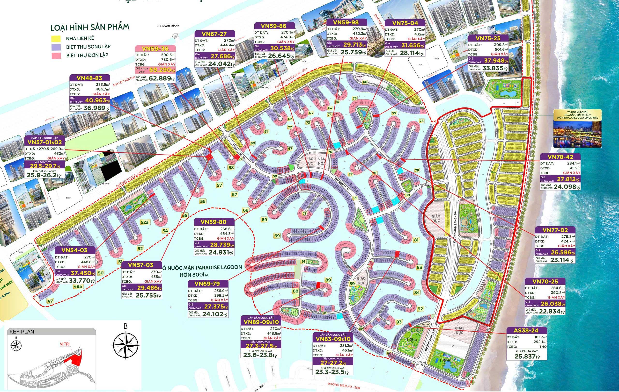 giỏ hàng chuyển nhượng vinhomes green paradise
